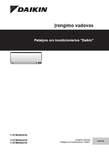 FTXTM30R.FTXTM-S_Installation manual_3PLT697375-5A_Lithuanian download